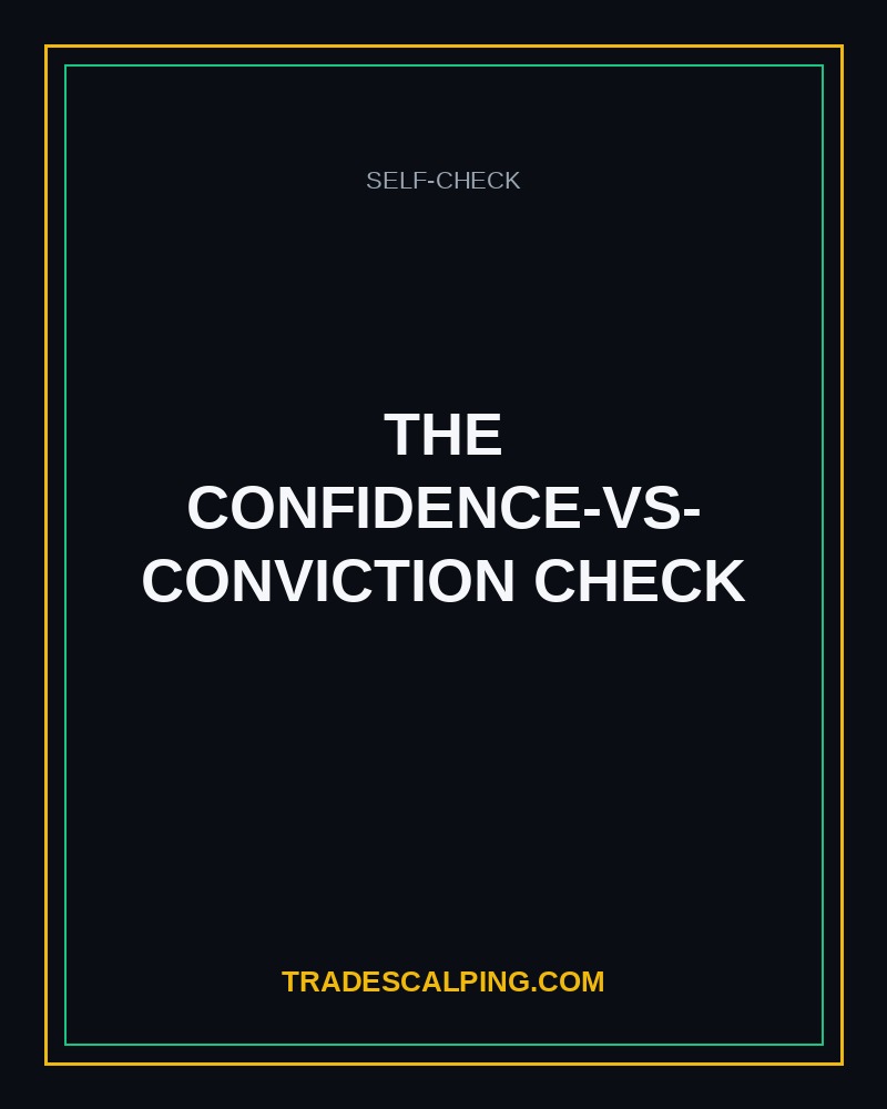 The Confidence-vs-Conviction Check cover