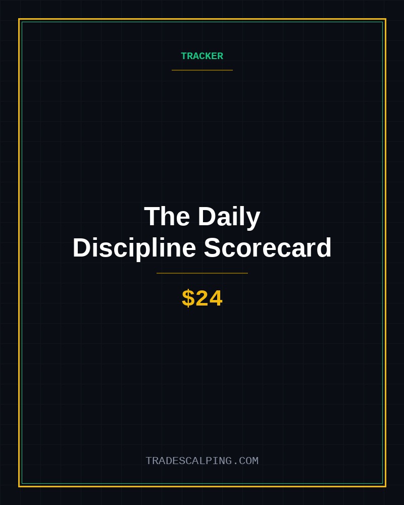 The Daily Discipline Scorecard cover