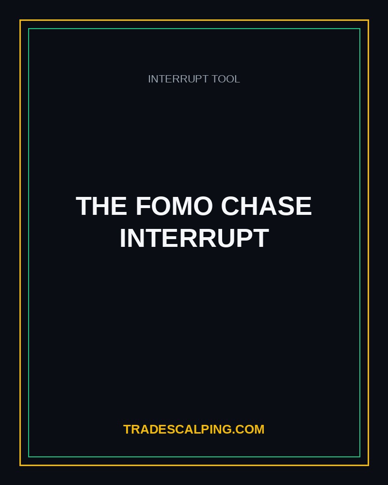 The FOMO Chase Interrupt cover