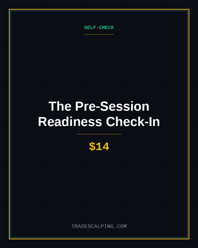 The Pre-Session Readiness Check-In cover