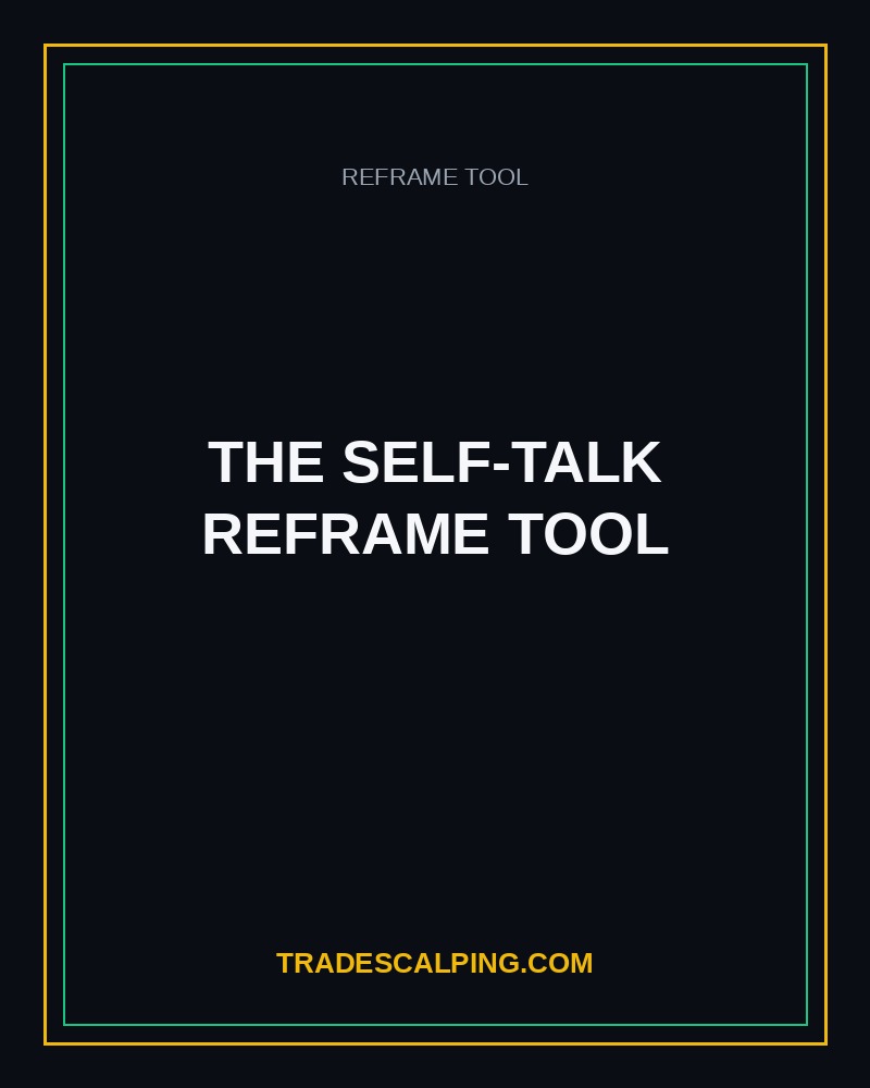 The Self-Talk Reframe Tool cover