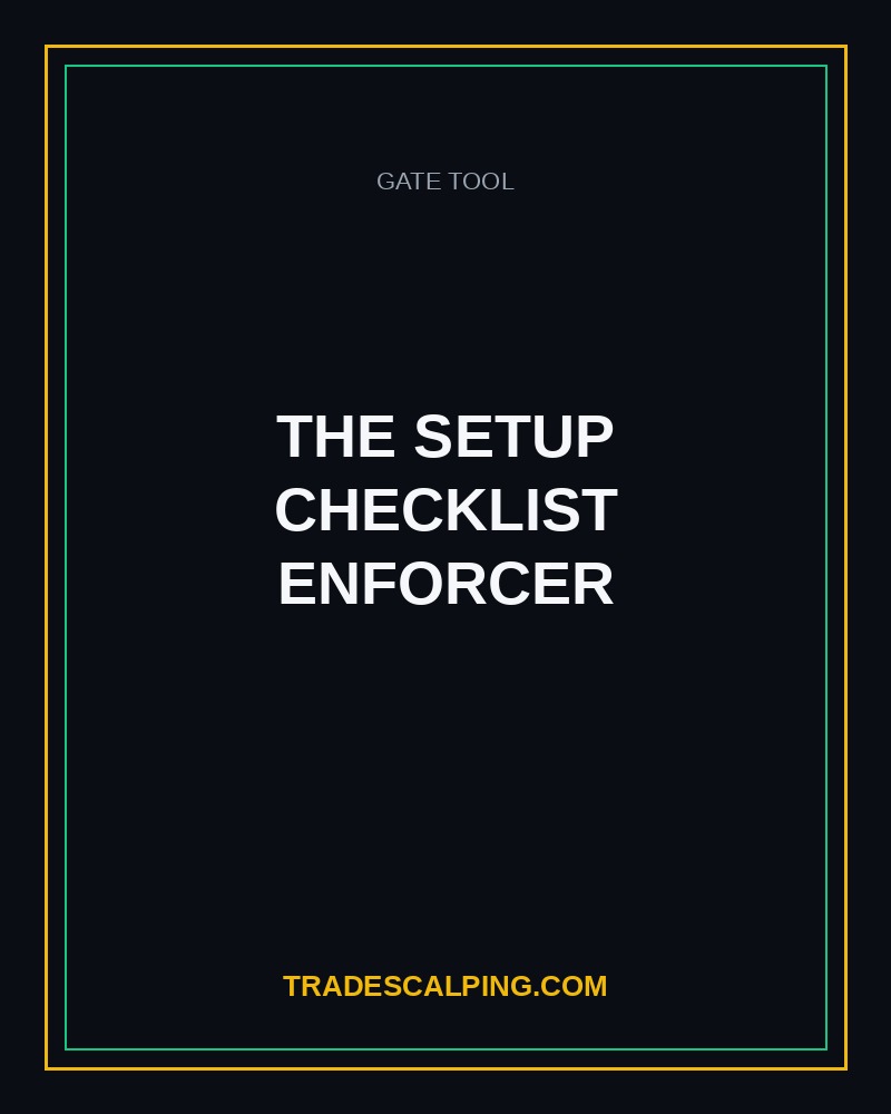 The Setup Checklist Enforcer cover