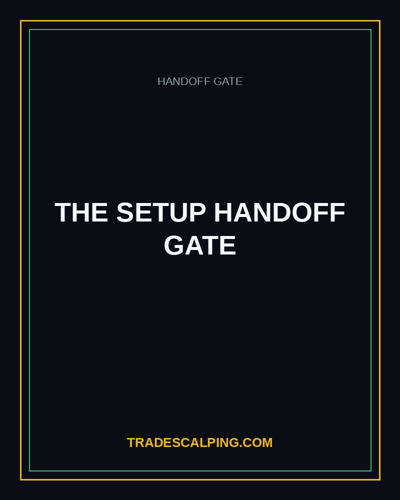 The Setup Handoff Gate cover