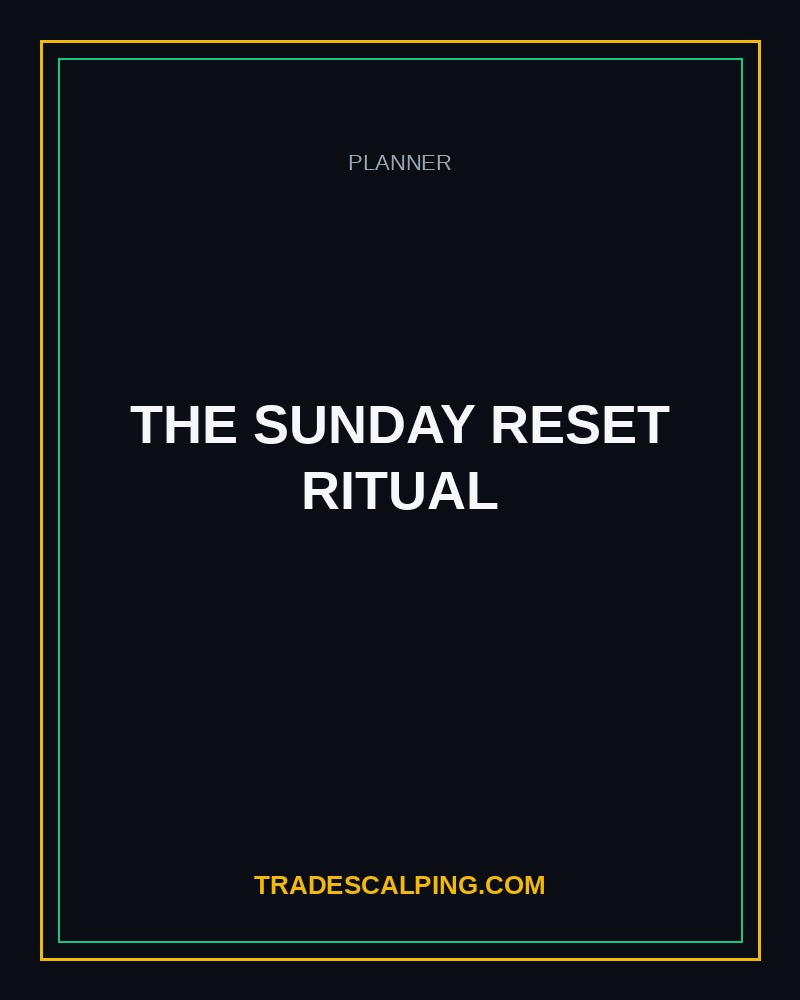 The Sunday Reset Ritual cover